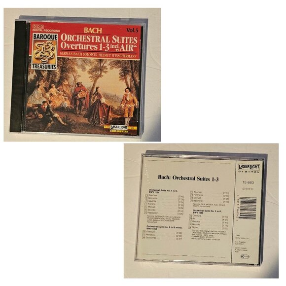 Lot of 7 Baroque‎ Treasuries CDs: Vol. 1, 4, 5, 7, 8, 9, & 10 - Picture 5 of 9